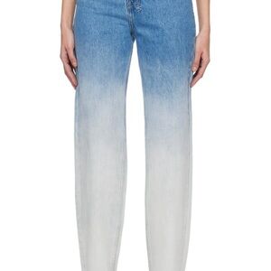 Ksubi Blue Straight Leg Jeans